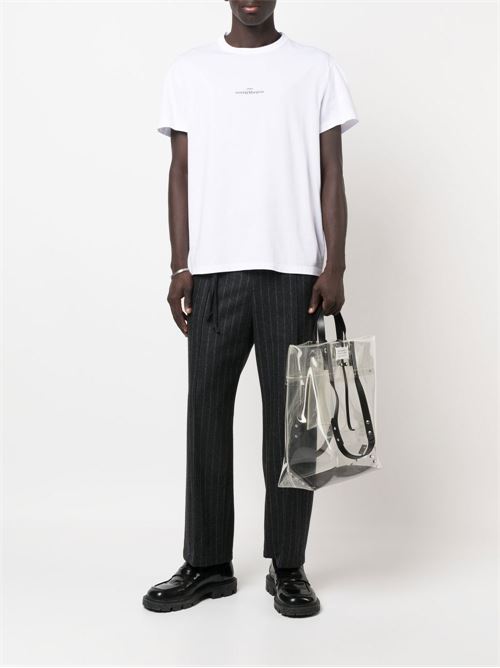 T-shirt con logo distorto MAISON MARGIELA | S30GC0701S22816994